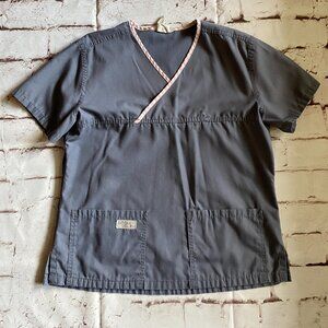 Women's Scrub Top - Urbane - Gray – Medium